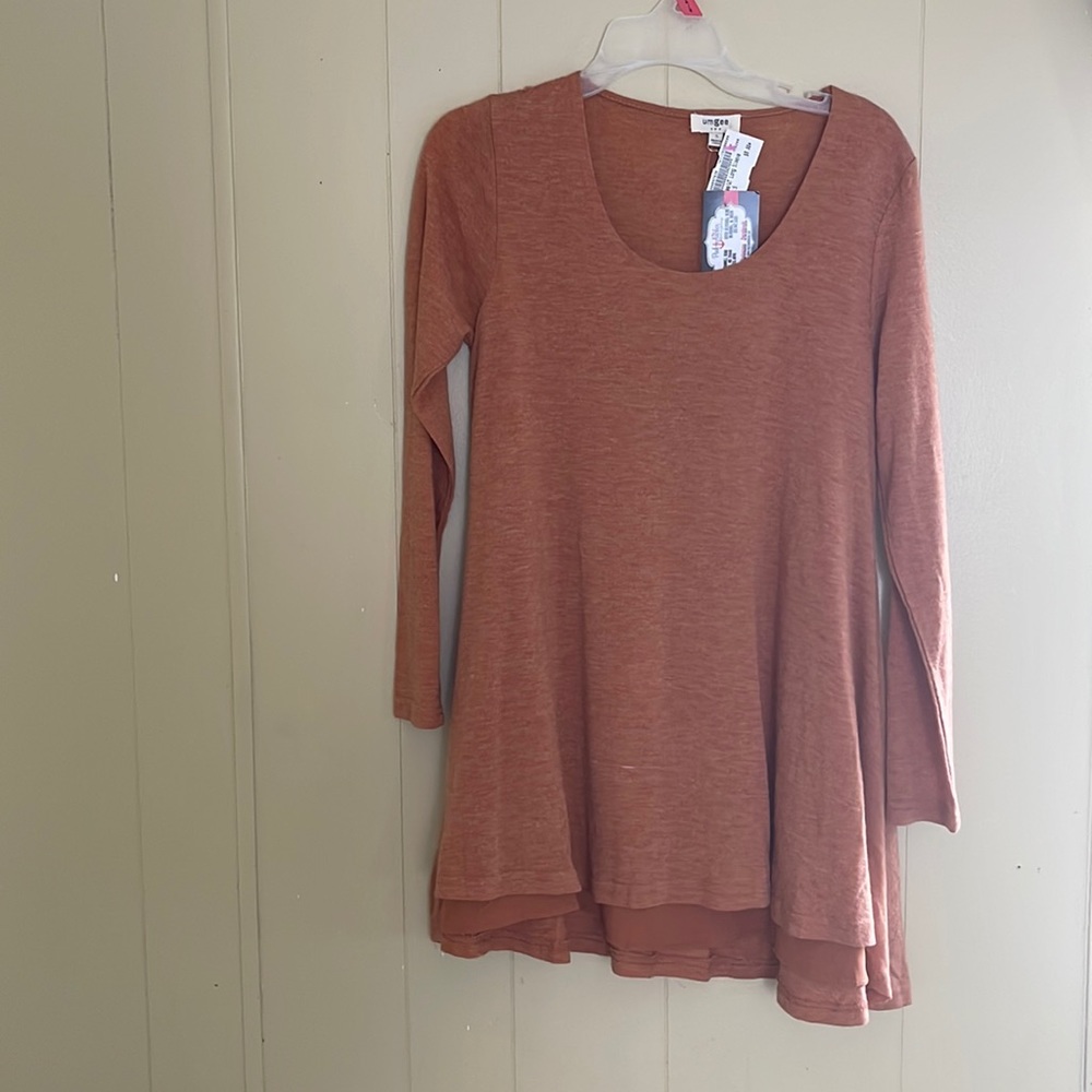 Orange dress size small